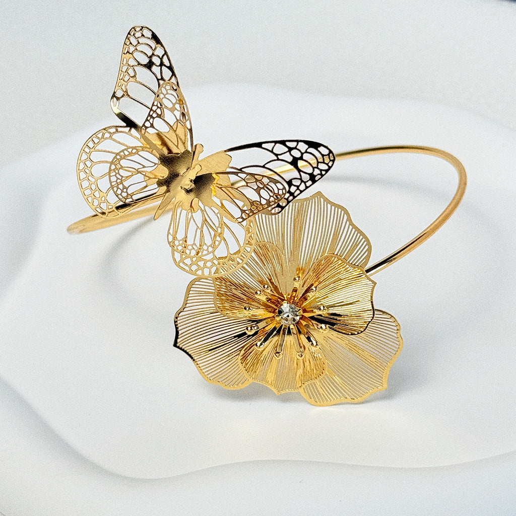 Hollow Flower Butterfly Bracelets