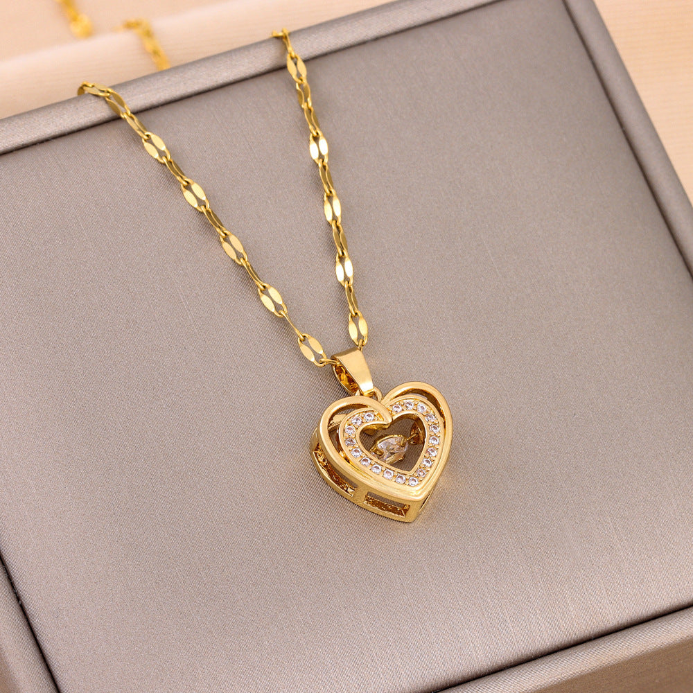 Golden Pendant Necklace