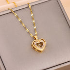 Golden Pendant Necklace