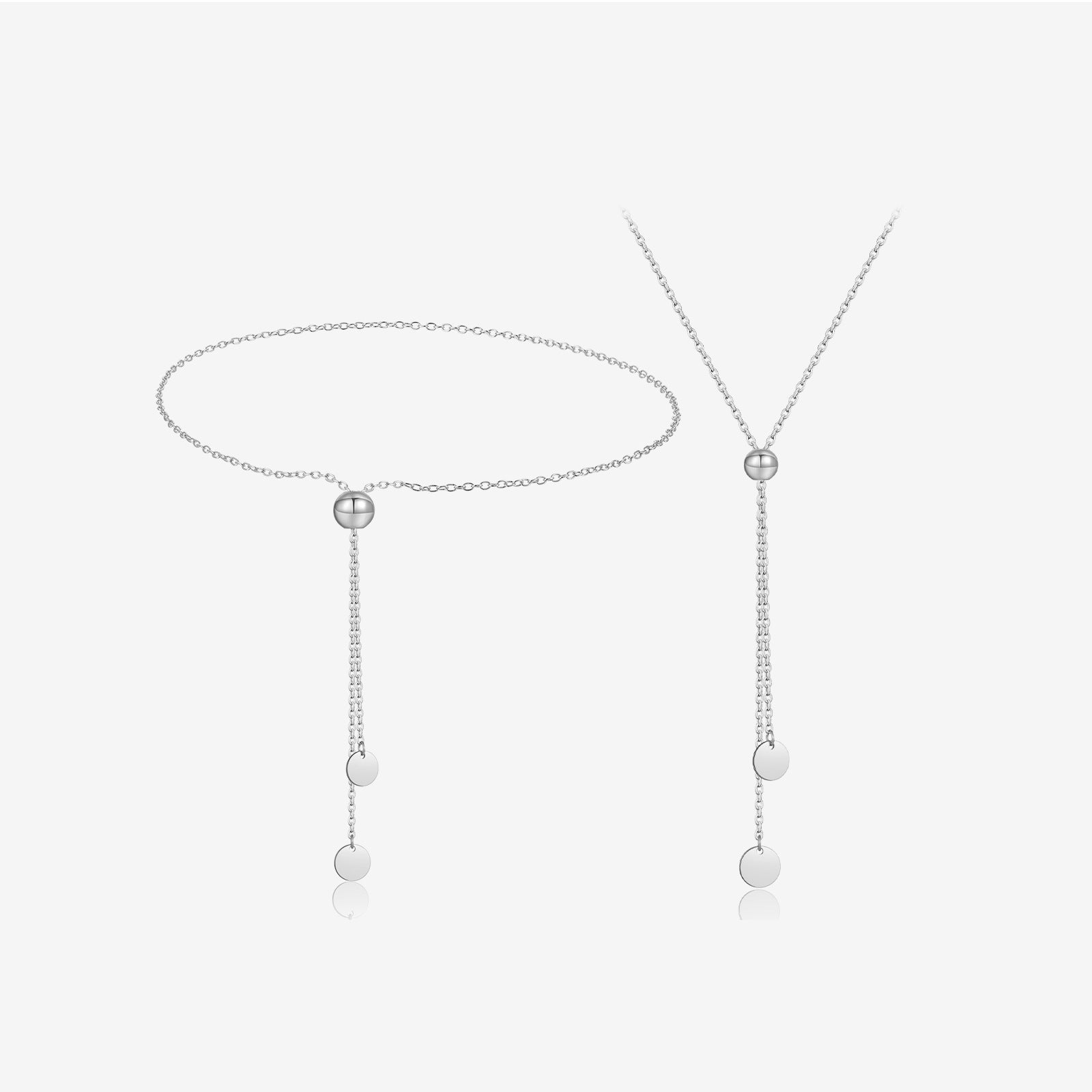 Sterling Silver Pendant Necklace / Bracelet