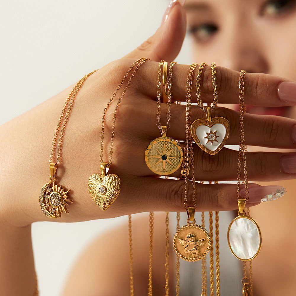 Stainless Steel Pendant Necklace