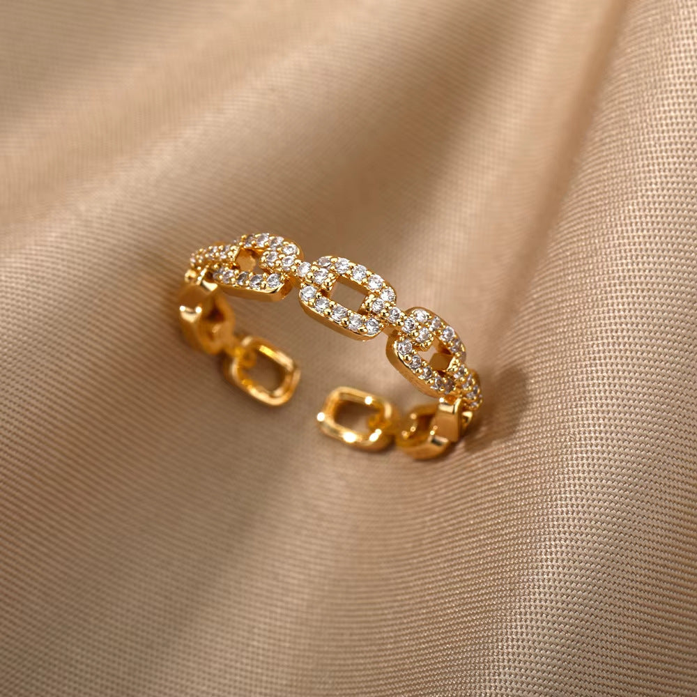 18k Gold-Plated Ring Collection