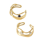 Stainless Steel Zircon Ring