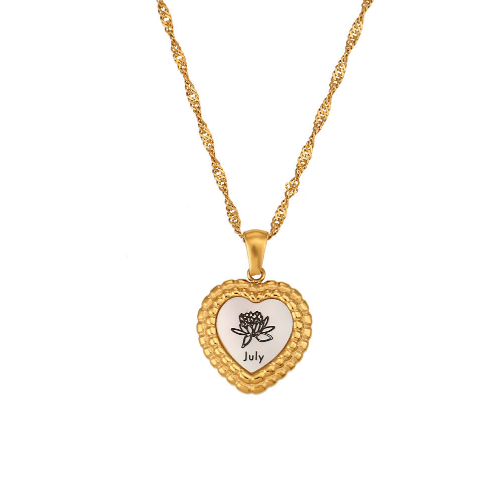 Anniversary Flower Necklace
