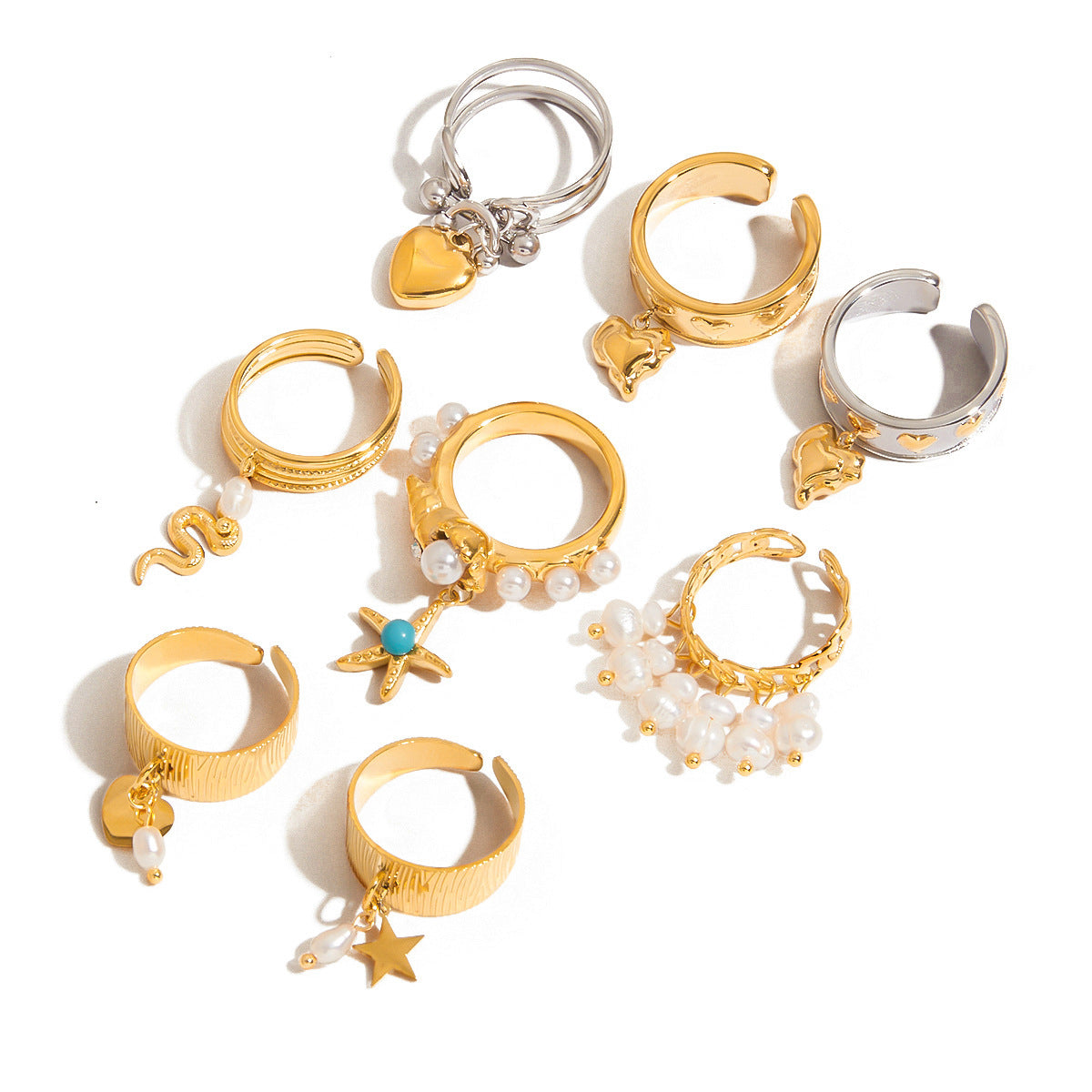 Stainless Steel Pendant Ring