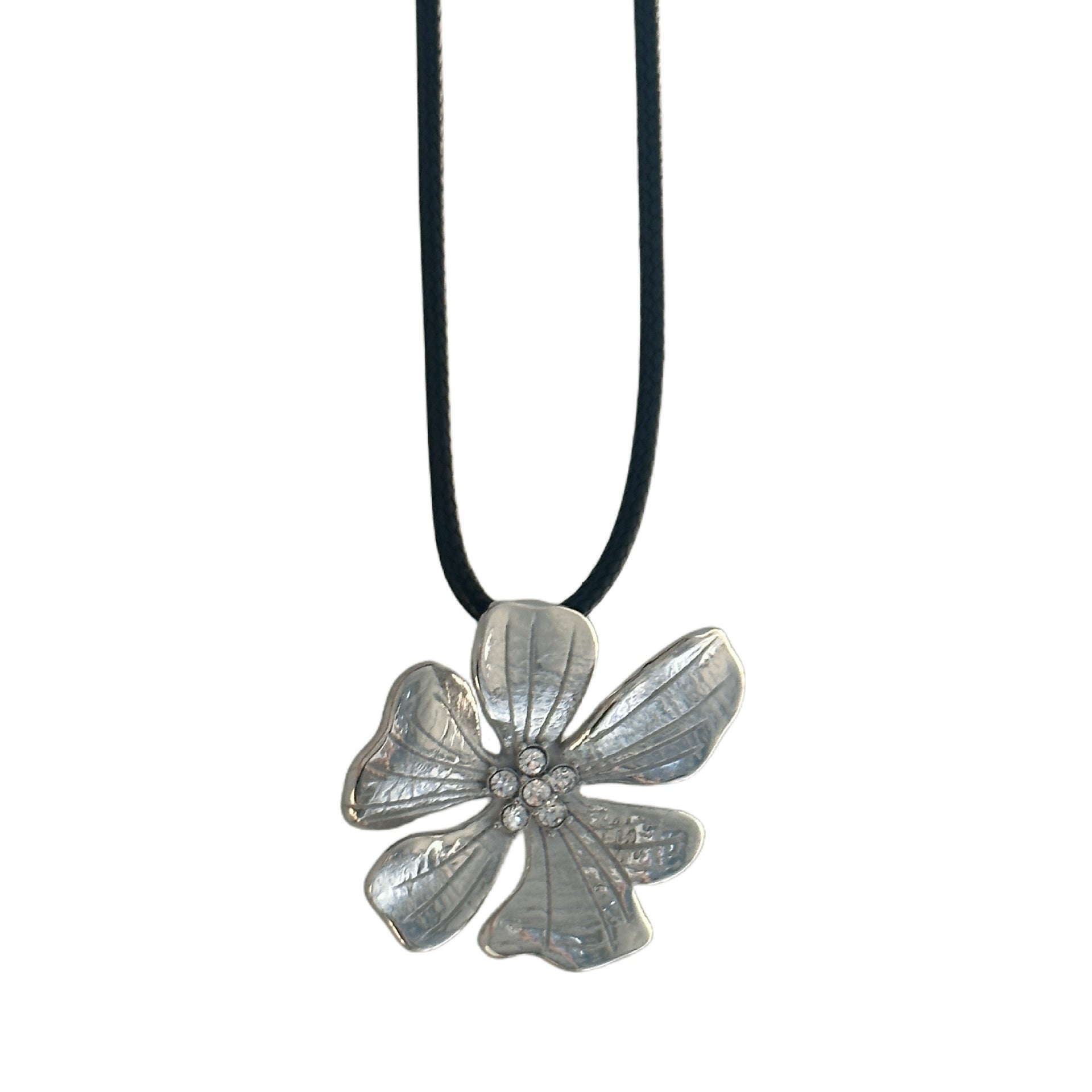 Peach Blossom Flower Necklace