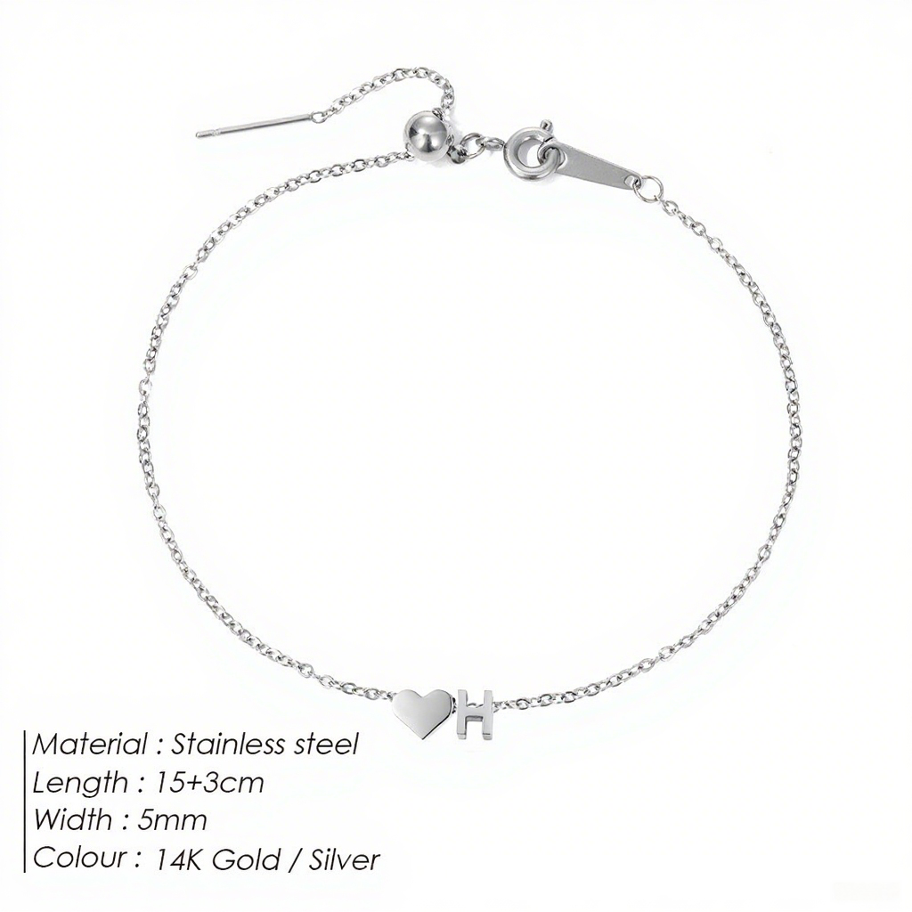 26 letter DIY women's bracelet