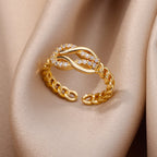 18k Gold-Plated Ring Collection
