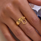 Classic Style Gold Ring