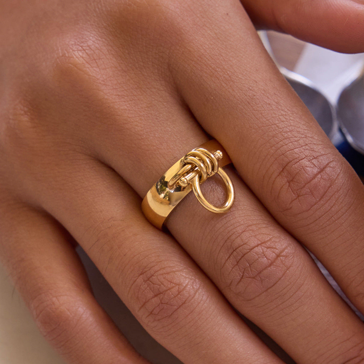 Classic Style Gold Ring