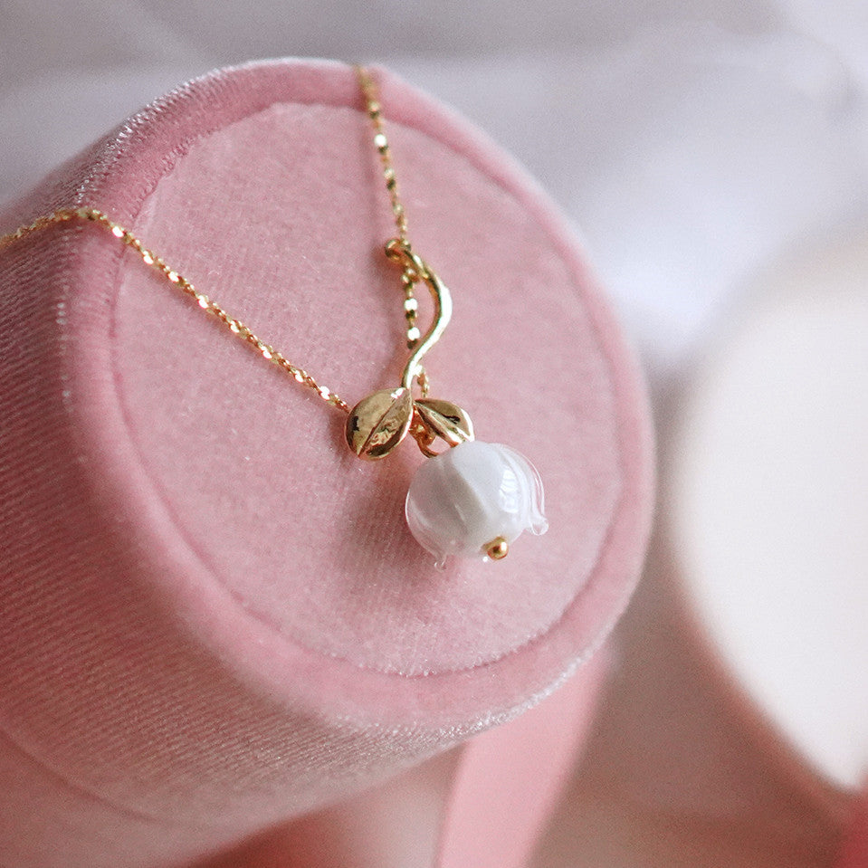 925 Silver Floral Necklace