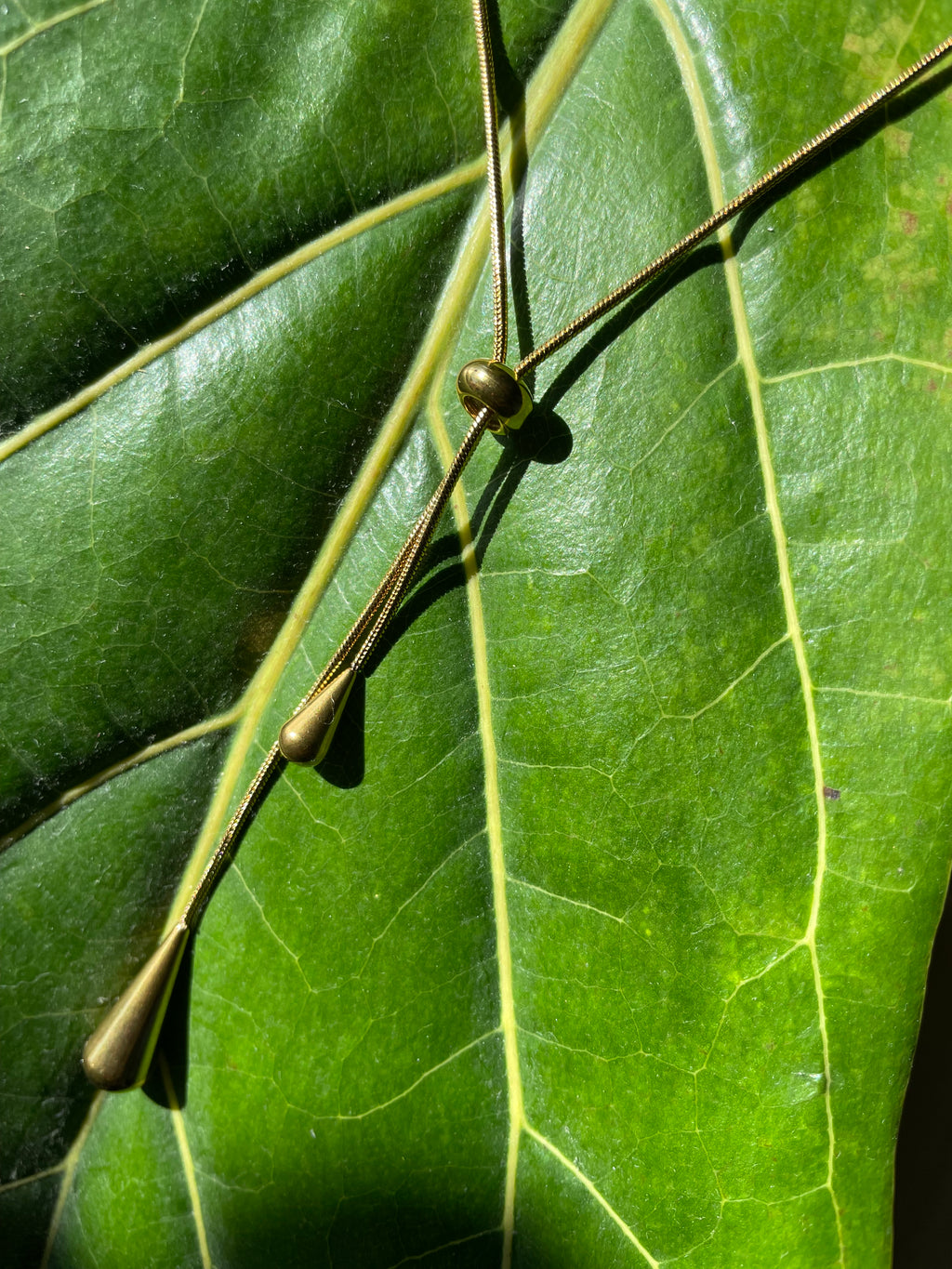 Gold-Plated Tassel Earrings and Necklace