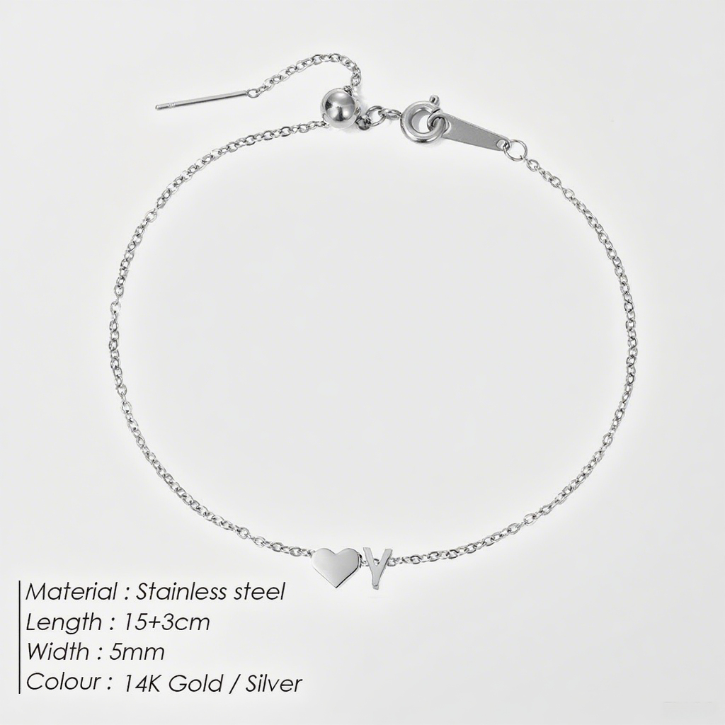 26 letter DIY women's bracelet