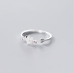 Shell Flower Open Ring