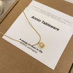 Retro Shell Flower Pendant