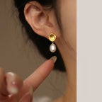 Pearl Retro Earrings