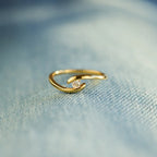 Solitaire Glossy Ring