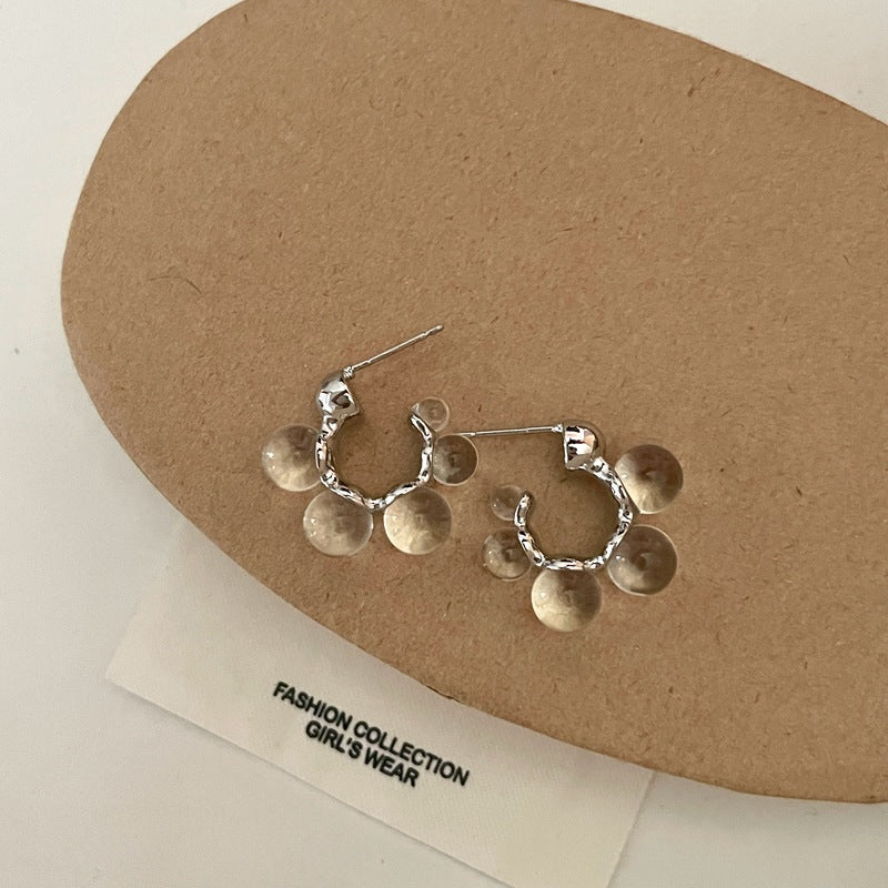 Crystal Hoop Earrings