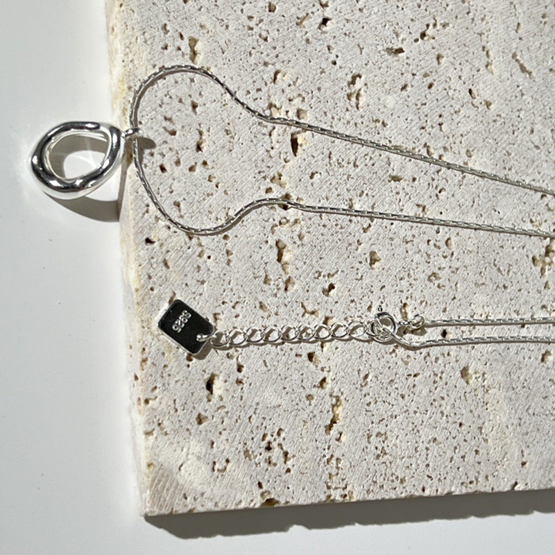 Irregular Circle Necklace