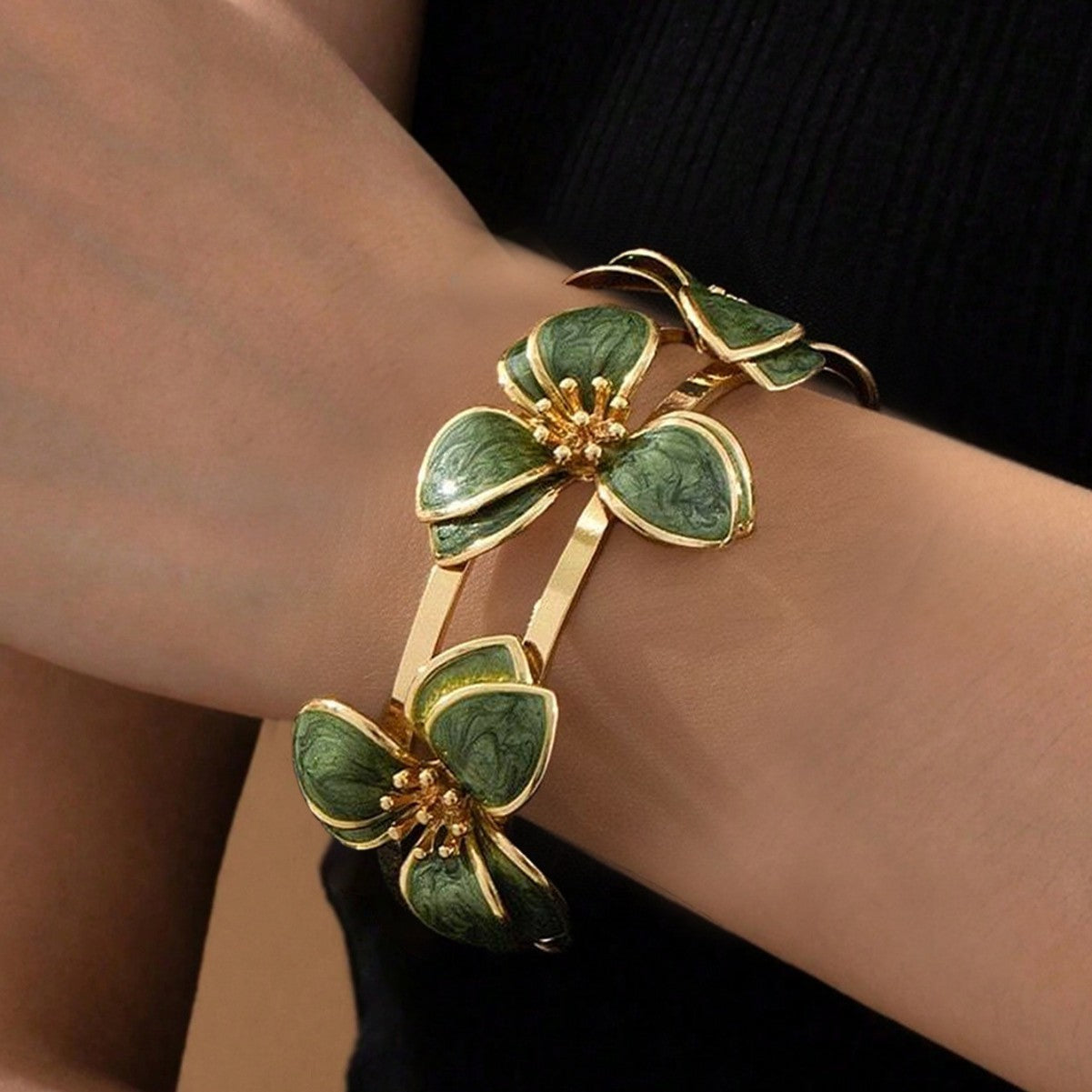 Flower Adjustable Bracelet