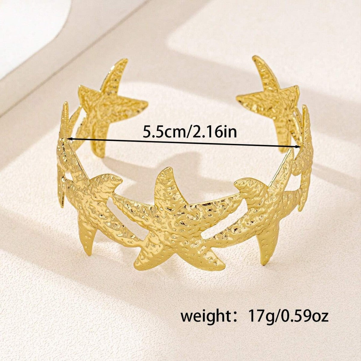 Adjustable Starfish Bracelet