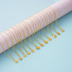 Birthday Flower Pendant