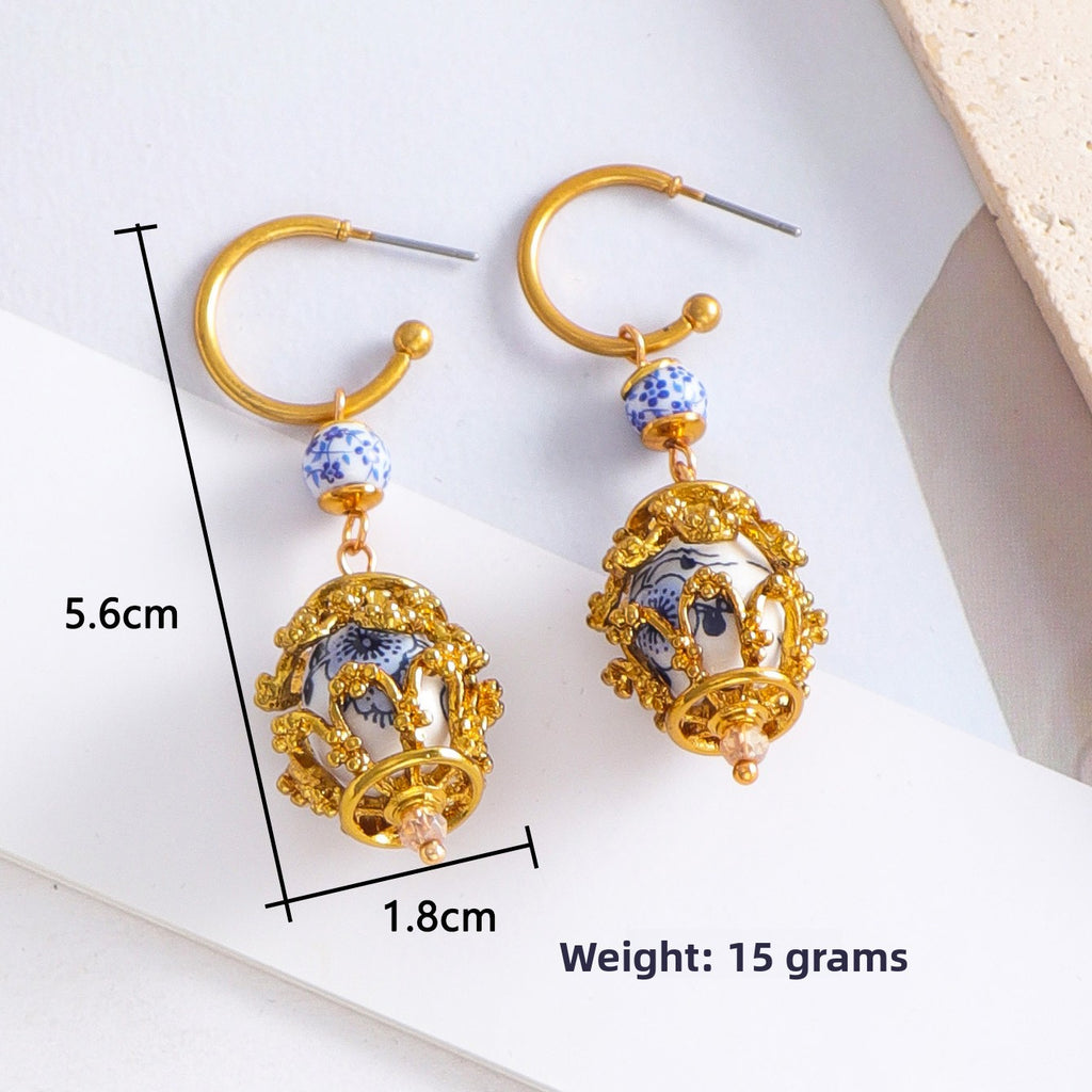 Barroco Porcelain earrings