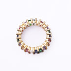 Colorful Zircon ring