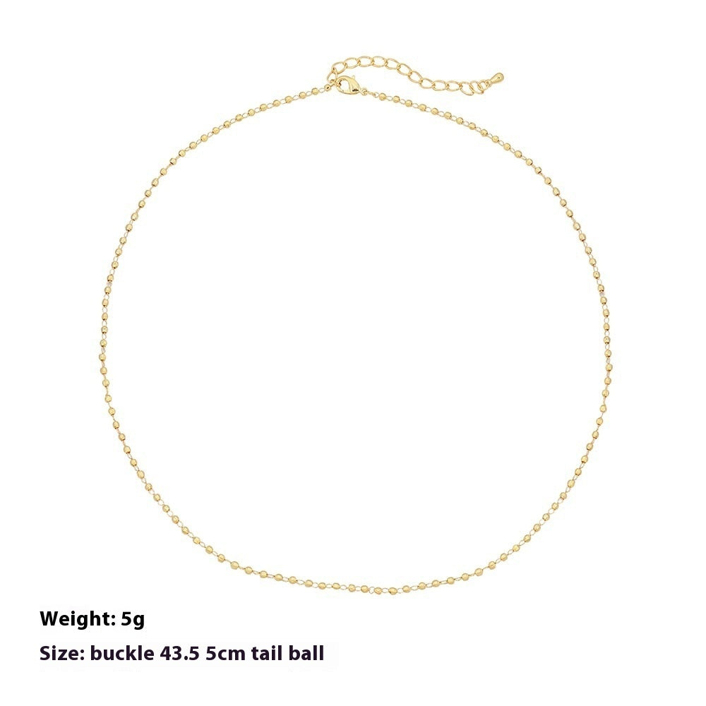 Tiger Eye Beads Necklace