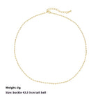 Tiger Eye Beads Necklace