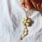 Freshwater Flower Pearl Necklace