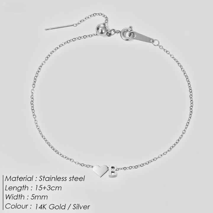 26 letter DIY women's bracelet