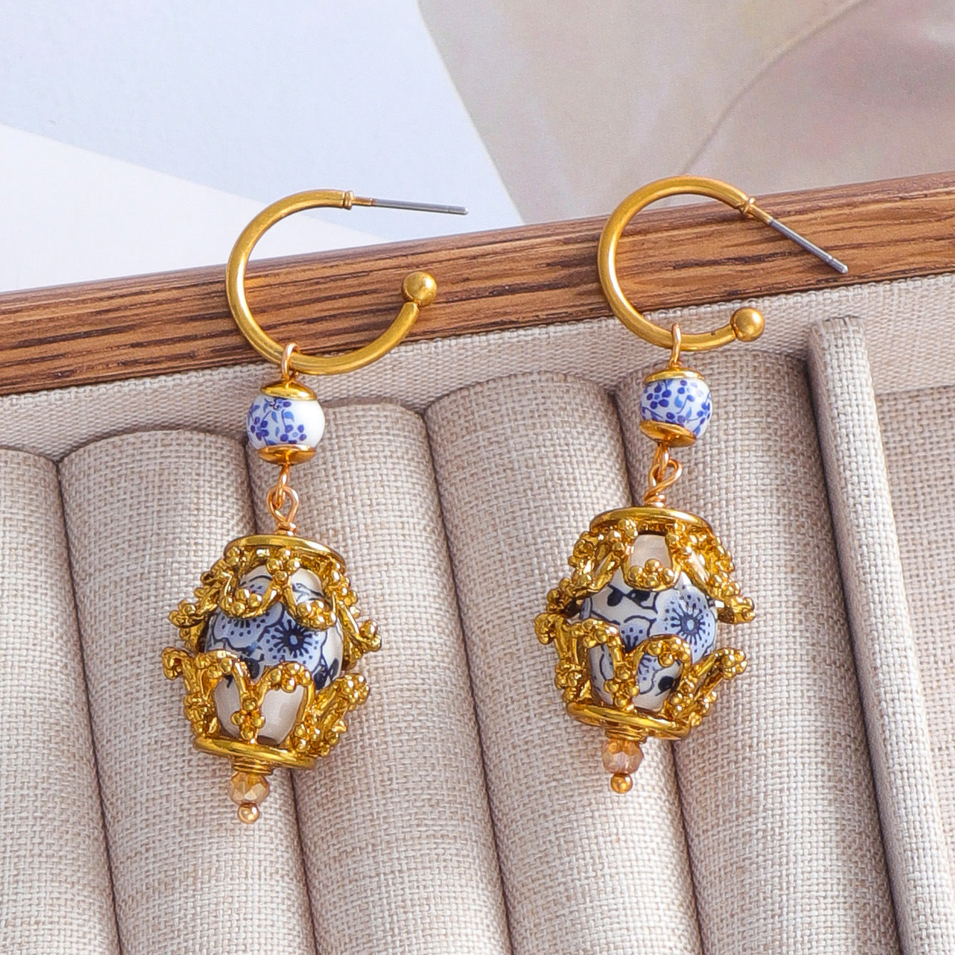 Barroco Porcelain earrings