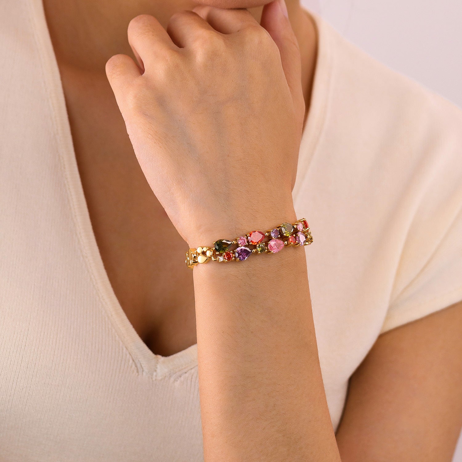 Color Crystal Bracelet