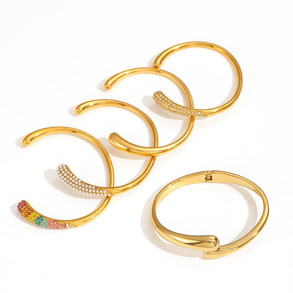 Bangle Zircon Bracelet