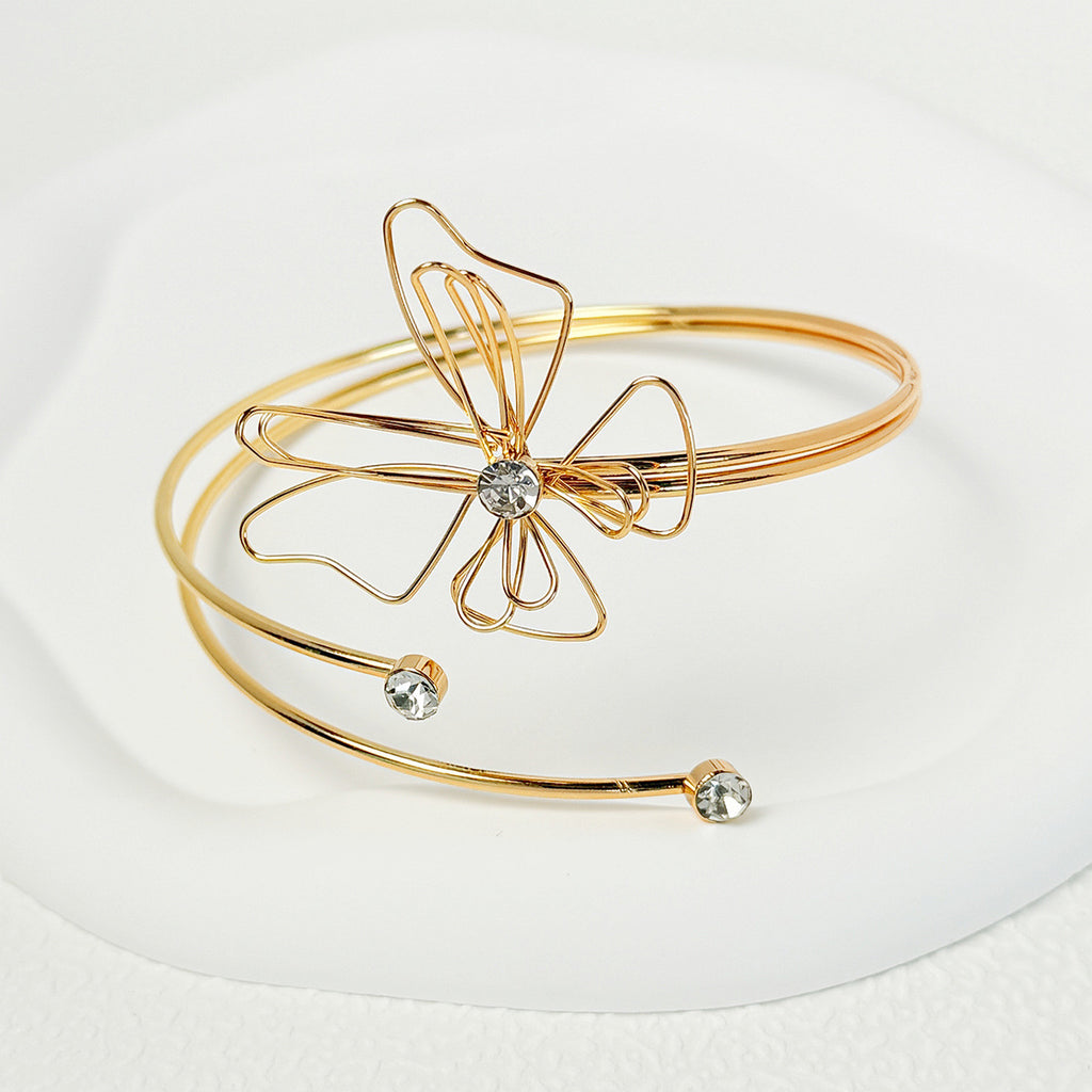 Hollow Flower Butterfly Bracelets