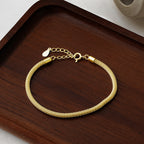 Italian Plain Chain bracelet