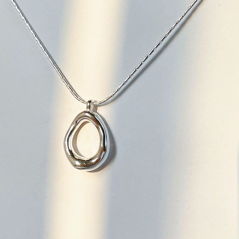 Irregular Circle Necklace