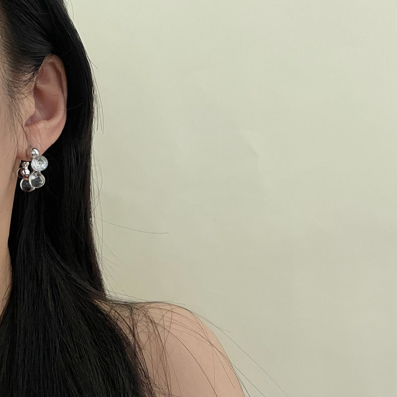 Crystal Hoop Earrings