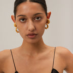 Chunky Flower Earrings For Women