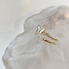 Elegant Butterfly Ring