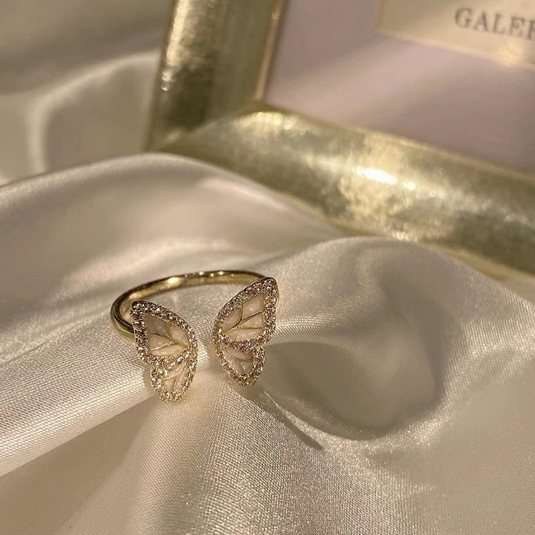 Elegant Butterfly Ring