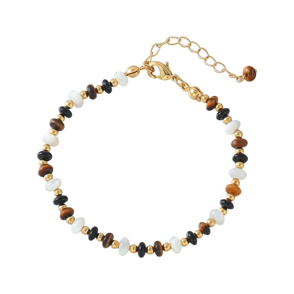 Tiger Eye Beads Necklace