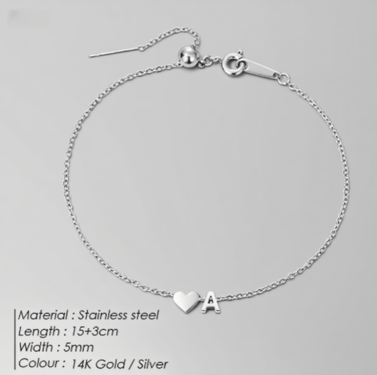 26 letter DIY women's bracelet