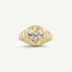 Stainless Steel Adjustable Barroco Rings