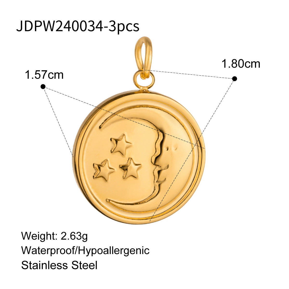 Charm Pendant for Necklace