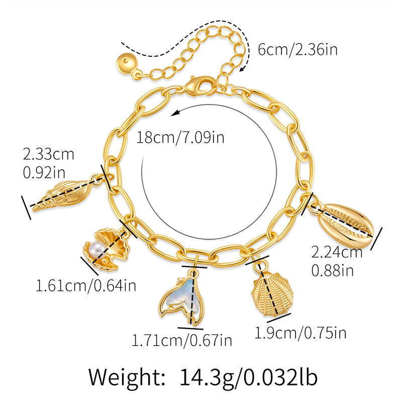 Retro High - Pendant Bracelet