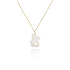 Peach Blossom Flower Necklace