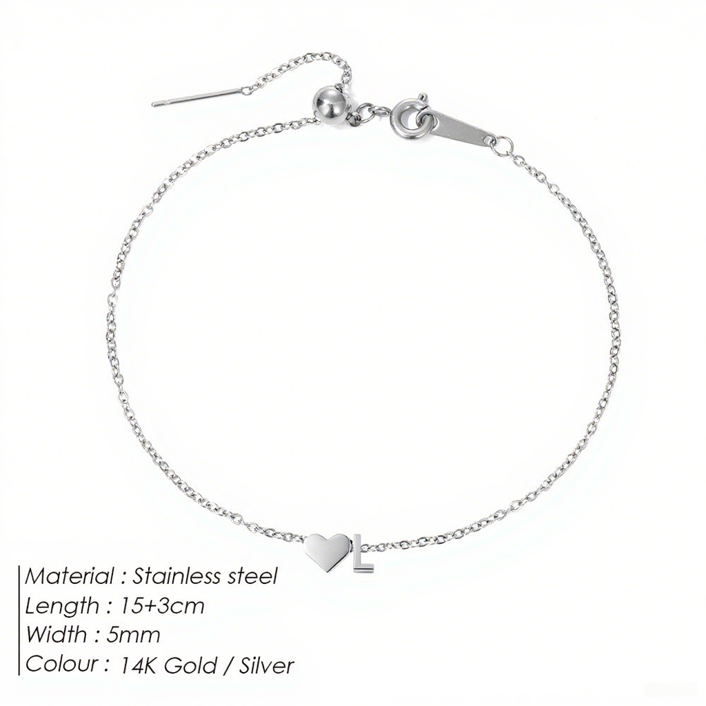 26 letter DIY women's bracelet