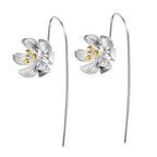 Lotus Flower Earrings